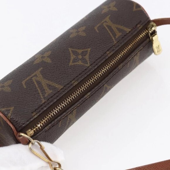LOUIS VUITTON Monogram Papillon Pouch LV Auth - Picture 5 of 16